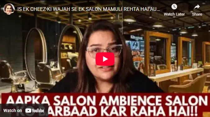 Is Ek Cheez Ki Wajah se Ek Salon Mamuli Rehta Hai Aur Ek Brand Ban Jata hai